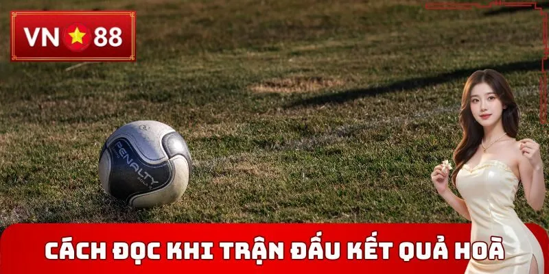 Cách đọc khi trận đấu có kết quả hoà